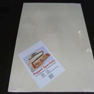 Bastelsperrholz Pappel DIN A2 59,4 x 42 cm, 4 mm