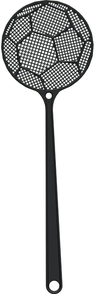 Fackelmann Fliegenklatsche Fußball 40 cm