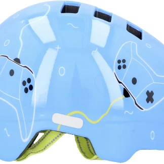 Fischer Fahrradhelm BMX Kinder Plus Game XS/S hellblau