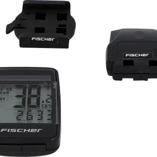 Fischer Fahrradcomputer Funk Solar FitPlus 27 Funktionen