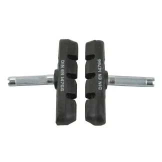 Fischer V-Brake Bremsschuhe klemmbar für Alu- und Stahlfelgen