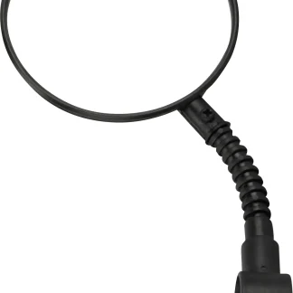 Fischer Fahrrad-Rückspiegel Kunststoff mit Reflektor Rückseite