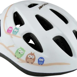 Fischer Fahrradhelm Eule XS/S weiß