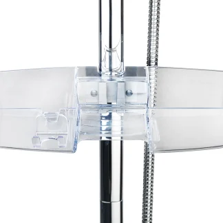 Wenko Duschkorb Premium Kunststoff, Farbe: transparent