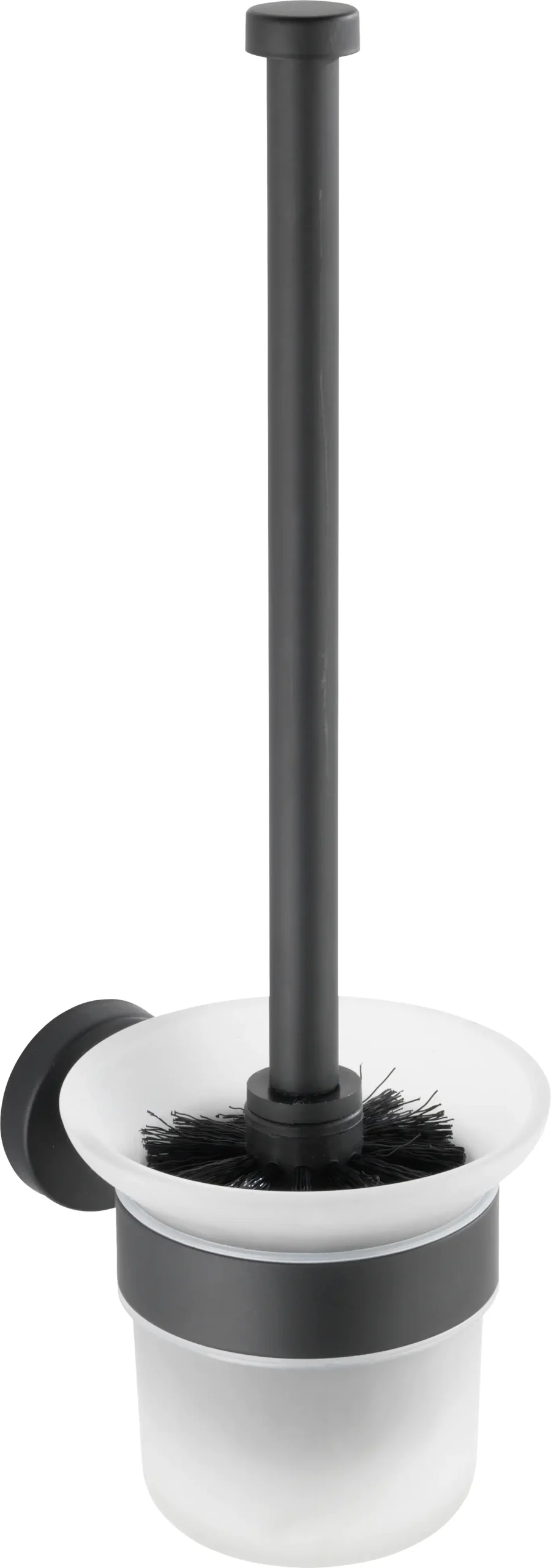 Wenko WC-Bürstenhalter Bosio Black matt