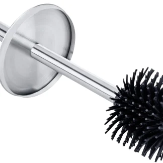 Wenko WC Bürstenhalter Olmeto Edelstahl, geschlossen