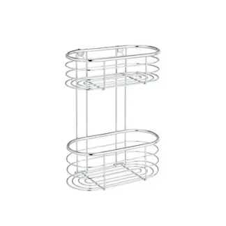 Wenko Wandregal Trestina Edelstahl