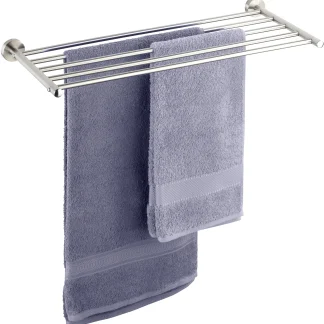 Wenko Wandregal Faella Edelstahl, silber