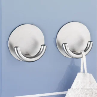 Wenko Wandhaken Rondo Edelstahl, chrom, matt