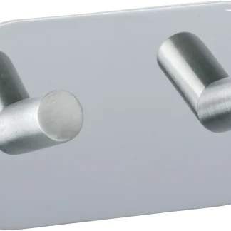 Wenko Wandhaken Duo Edelstahl, chrom, glänzend