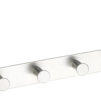 Wenko Türgarderobe Celano Edelstahl matt, chrom, 6 Haken