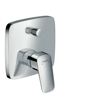 Hansgrohe Logis Einhebel-Wannenmischer chrom, Unterputz