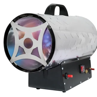 Rowi Gas-Heizgebläse 30 kW HGH 30000/5 R Inox Volumen: 330 m³