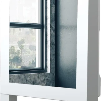 Rowi Bad-Schnellheizer 1800 W Premium mit Spiegel, Handtuchhalterung