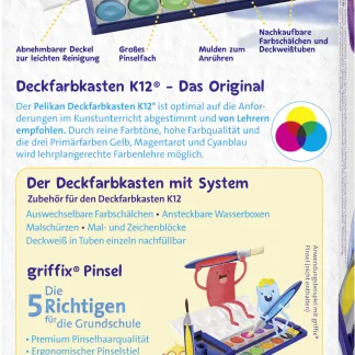 Pelikan Deckfarbkasten 735K/12