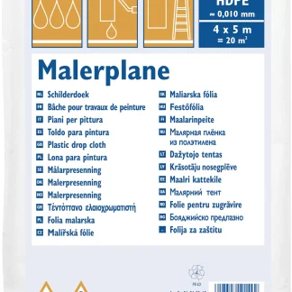 Color Expert Abdeckplane HDPE 10 my 4 x 5 m 20 m²