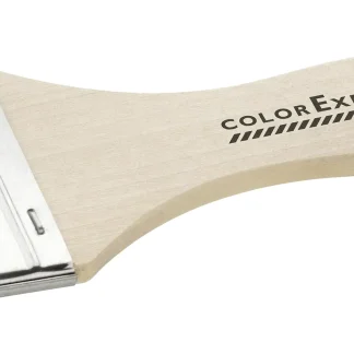 Color Expert Flachpinsel helle Borste 50 mm Hartholz, FSC