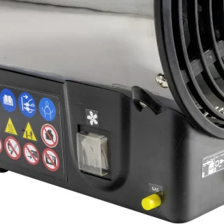 Güde Gasheizgebläse GGH 10 INOX silber/schwarz