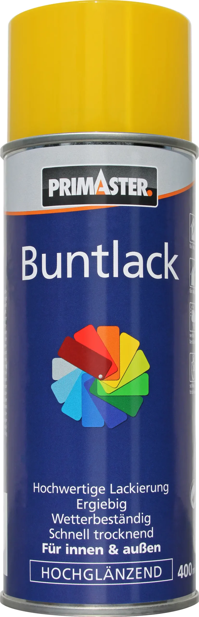 Primaster Lackspray 400 ml rapsgelb hochglänzend