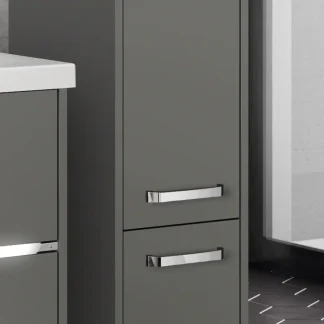 Pelipal Highboard Berlin quarzgrau 72 x 30 x 33 cm