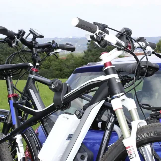 EUFAB Rahmenhalter lang abschließbar für Fahrradträger Poker-F, Premium