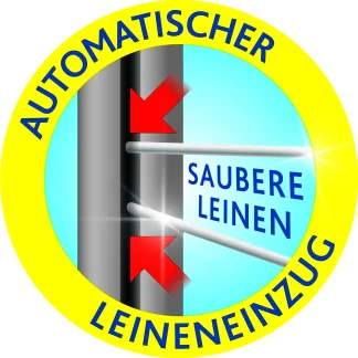 Vileda Wäschespinne SUN-RISE 40 m inklusive Bodenhülse
