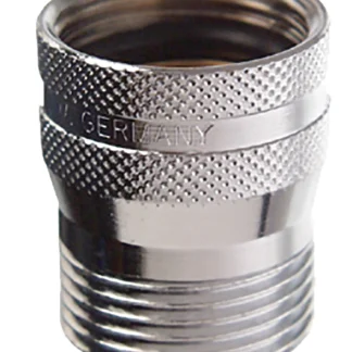 Cornat Schlauchplatzsicherung Messing verchromt, 3/4"