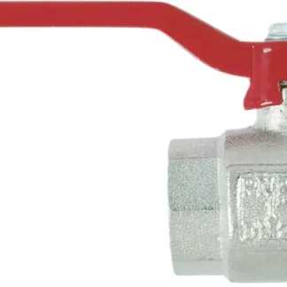 Cornat Kugelhahn Messing matt-verchromt, beidseitig IG 3/4"