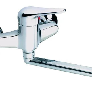 Cornat Spültisch-Wandarmatur Punto chrom