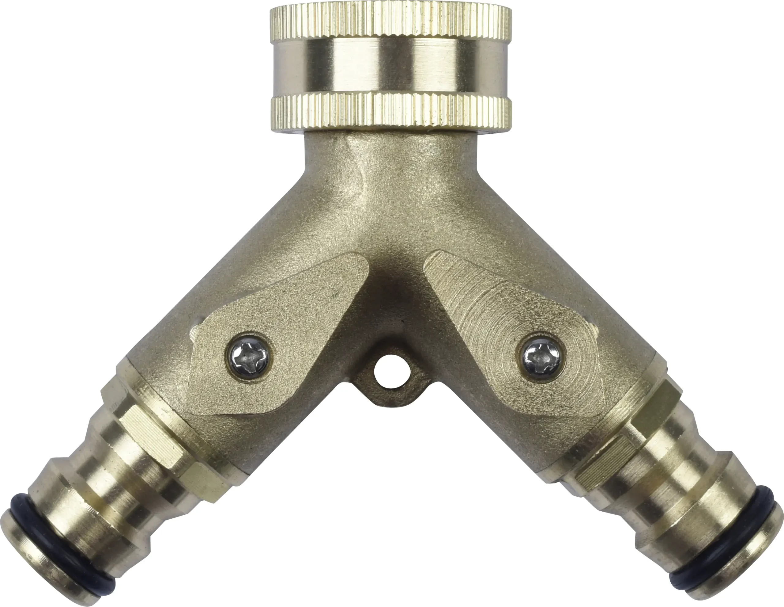 Cornat Y-Verteilerstück mit 2 Kugelhähnen IG 3/4"