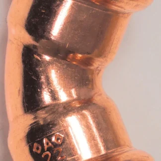 Cornat Press-Bogen 45° Kupfer, ø 22 mm