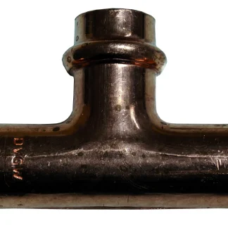 Cornat Press-T-Stück Kupfer, ø 22 mm, 10 STück