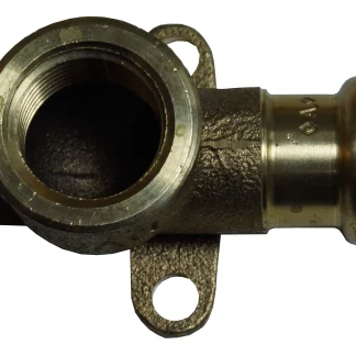 Cornat Press-Wandscheibe Rotguss, ø 15 mm, 1/2" IG, 10 Stück