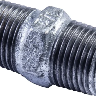 Cornat Temperguß Doppelnippel 1/2", verzinkt