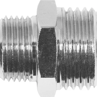 Cornat Doppelnippel verchromt 1/2" AG x ø 12 mm 3/8" AG x ø 10 mm
