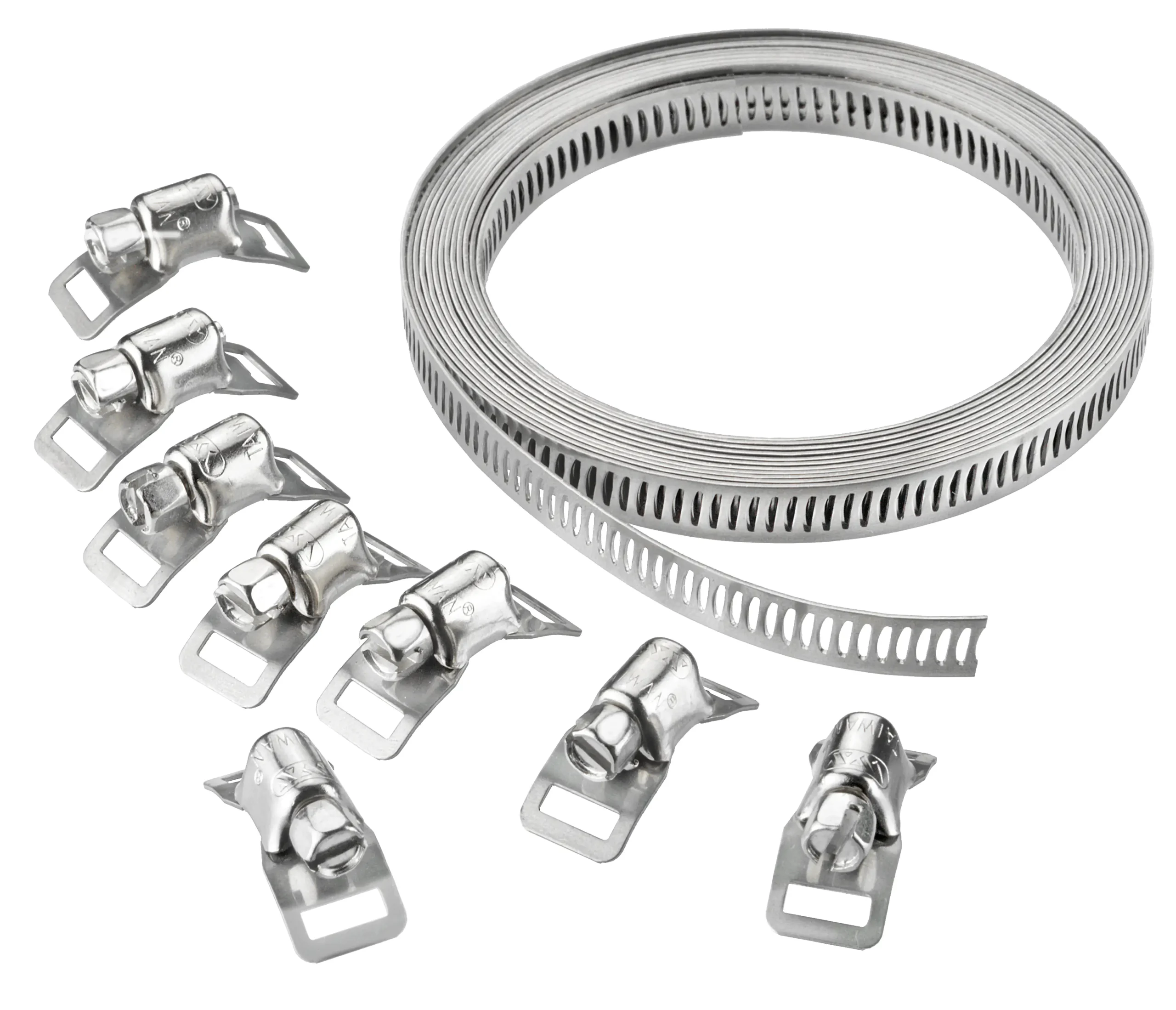 WERKZEYT Schlauchschellen Endlosband Edelstahl rostfrei, 12,7 mm, 3 Meter