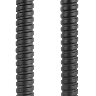 Brauseschlauch Edelstahl 1,5m schwarz schwarz