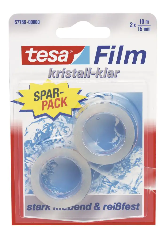 tesa Klebefilm Kristall 10 m x 15 mm
