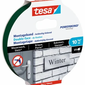 tesa Montageband 5 m x 19 mm, transparent