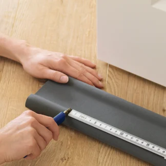 tesa Türbodendoppeldichtung grau, 95 cm x 25 mm