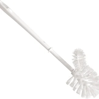 WC-Bürste mit Randreiniger weiß