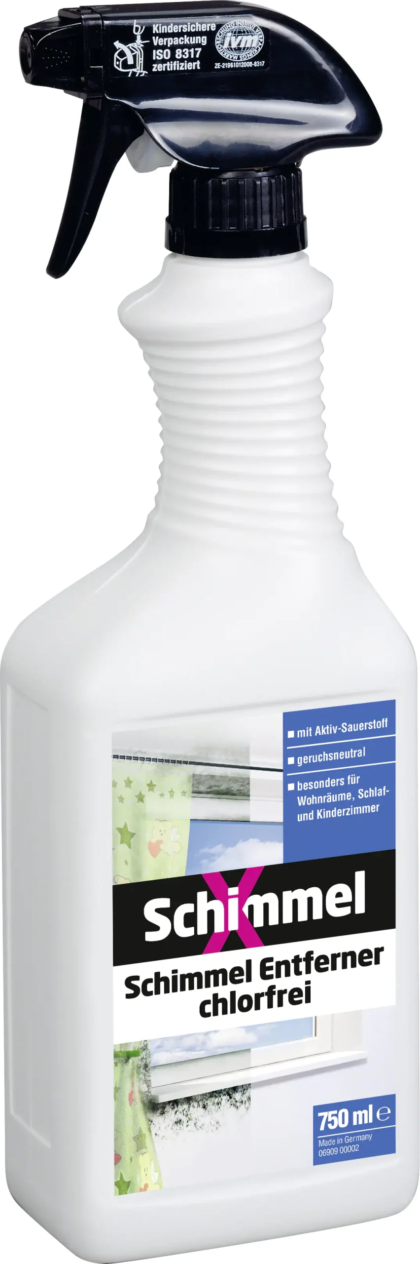 Schimmel X Schimmelentferner chlorfrei 750 ml