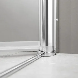 Breuer Dusch-Pendeltür Elana Nische 100 x 200 cm aluglas inkl. CER