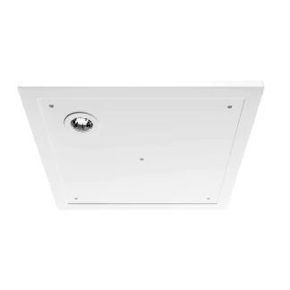 Breuer Duschwanne Noa Flat Line Design 100 x 100 x 4,2 cm, weiß, ohne Füße