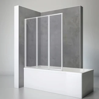 Schulte Badewannenaufsatz D1300 3-tlg. 140 x 127 cm