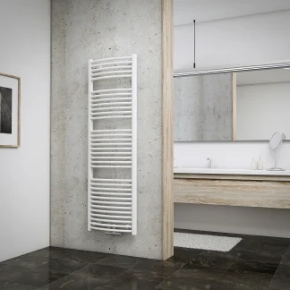 Schulte Badheizkörper München Rund 157,5 x 50 cm cm 776 Watt