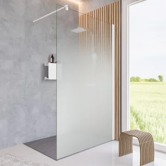 Schulte Walk In 90 x 200 cm Alexa Style 2.0 Walk In White Style