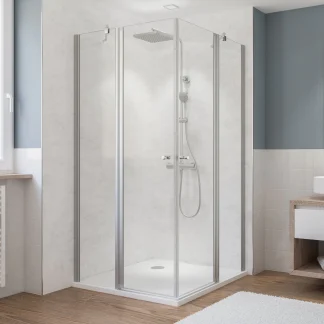 Breuer Elana 6 Seitenwand für Pendeltür 75 x 200 cm alu matt CER+