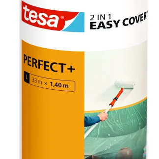 tesa Abdeckfolie Easy Cover Perfect+ Nachfüllrolle L 33 m x 1,40 m