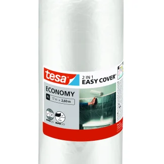 tesa Abdeckfolie Easy Cover Economy Nachfüllrolle XL 17 m x 2,60 m